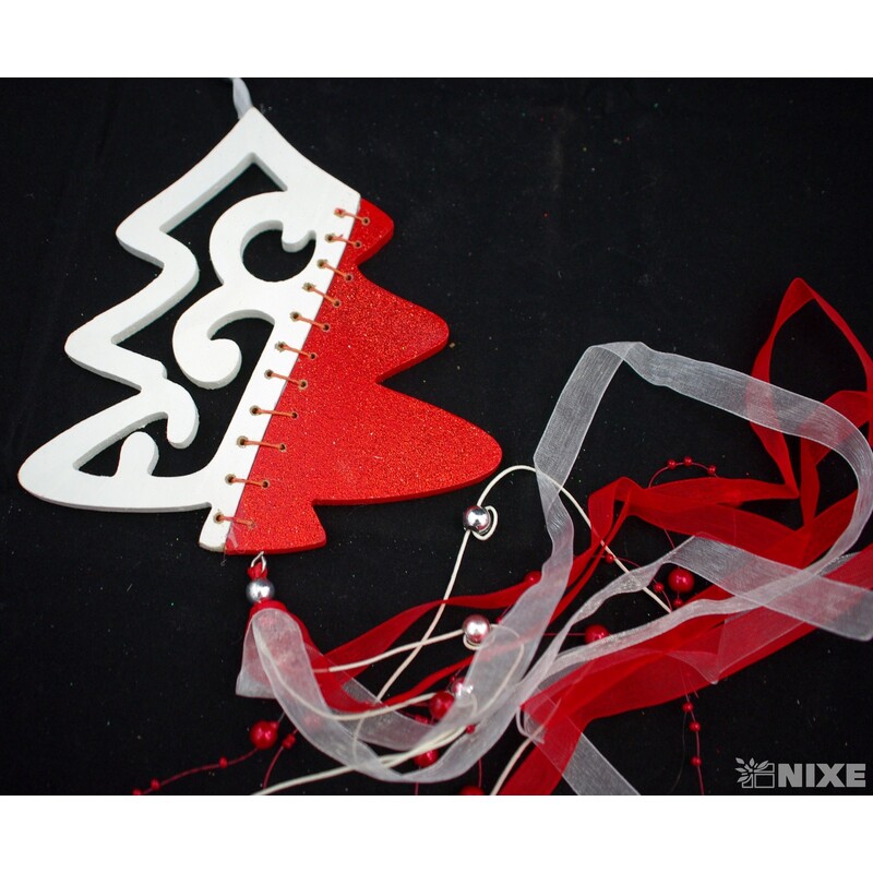 ZÁVĚS STROMEČEK 3ks 17x70cm*MIX BAREV