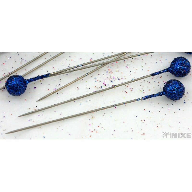 ŠPENDLÍK 9mmx7cm 96ks*MODRÁ