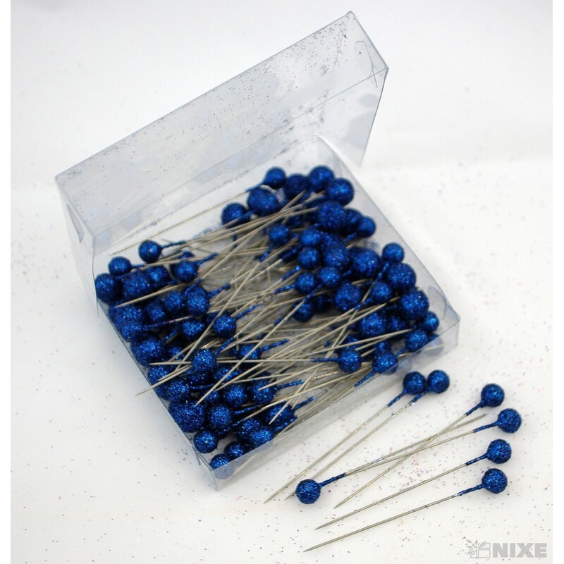 ŠPENDLÍK 9mmx7cm 96ks*MODRÁ