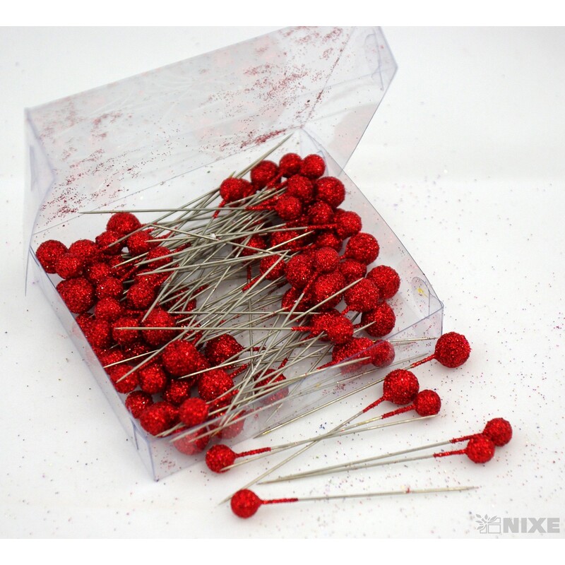 ŠPENDLÍK 9mmx7cm 96ks*ČERVENÁ