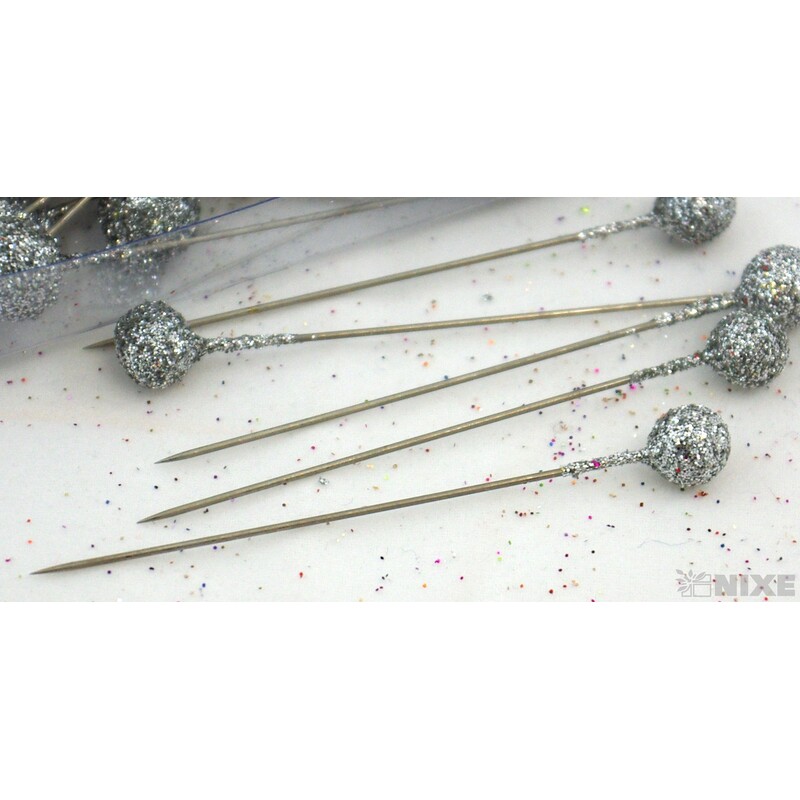 ŠPENDLÍK 9mmx7cm 96ks*STŘÍBRNÁ