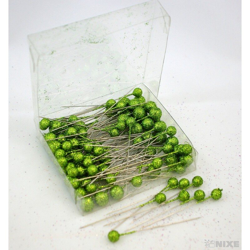 ŠPENDLÍK 9mmx7cm 96ks*ZELENÁ