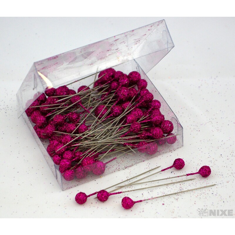 ŠPENDLÍK 9mmx7cm 96ks*RŮŽOVÁ