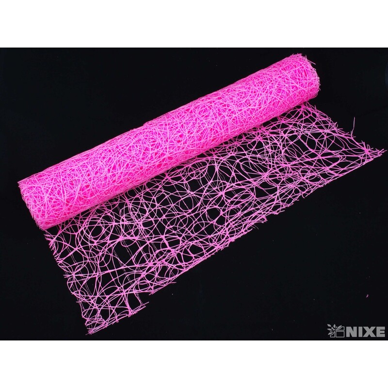 ROLE SISAL 53cmx4,5m*RŮŽOVÁ SV.