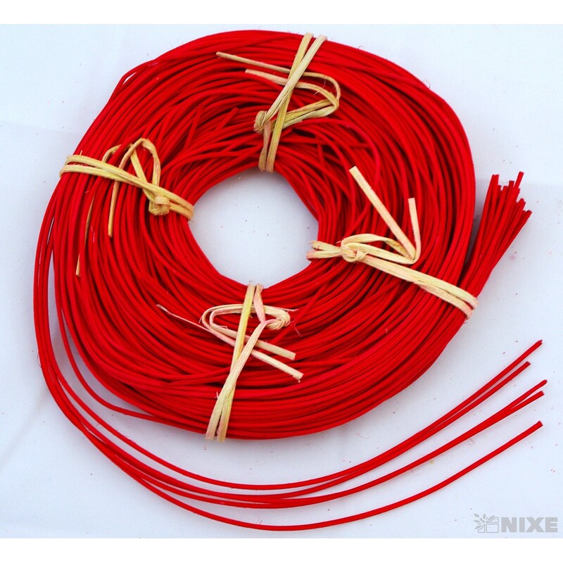 RATTAN MONDOL. 1,75mm*ČERVENÁ