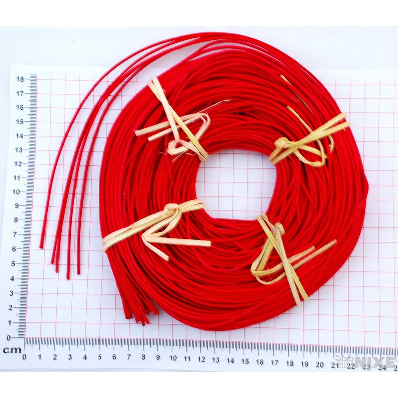 RATTAN MONDOL. 1,75mm*ČERVENÁ