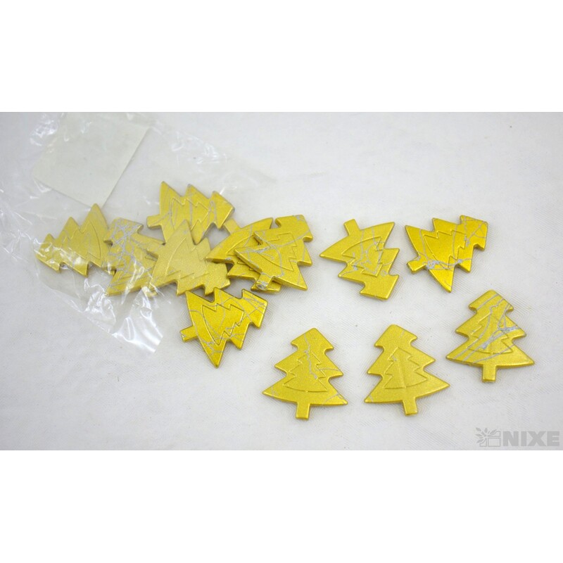 STROMEČEK NAVLÉKACÍ 3cm 12ks*MIX BAREV