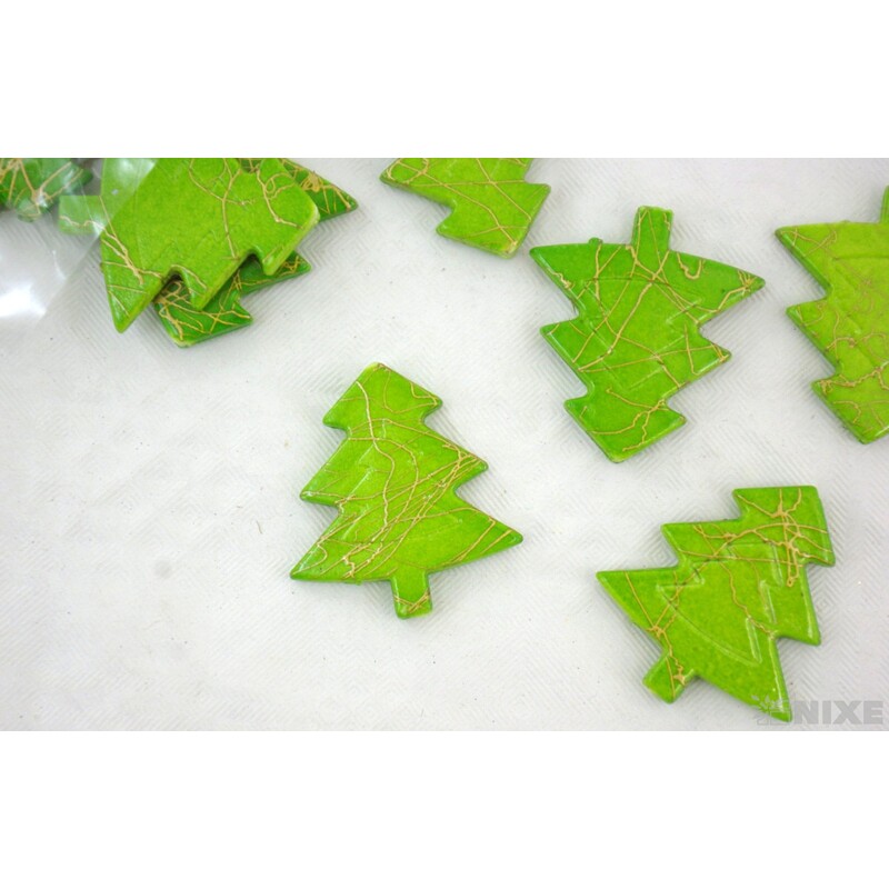 STROMEČEK NAVLÉKACÍ 3cm 12ks*MIX BAREV