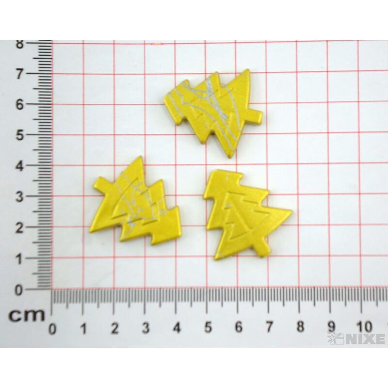 STROMEČEK NAVLÉKACÍ 3cm 12ks*MIX BAREV