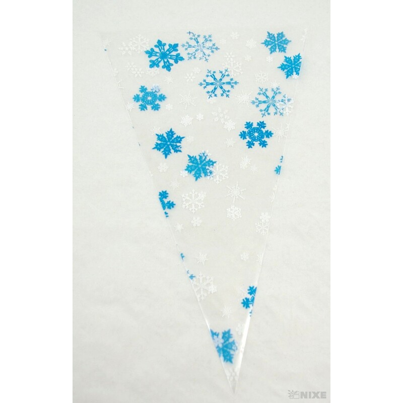 KORNOUT 20x35cm VÁNICE*BÍLÁ+MODRÁ