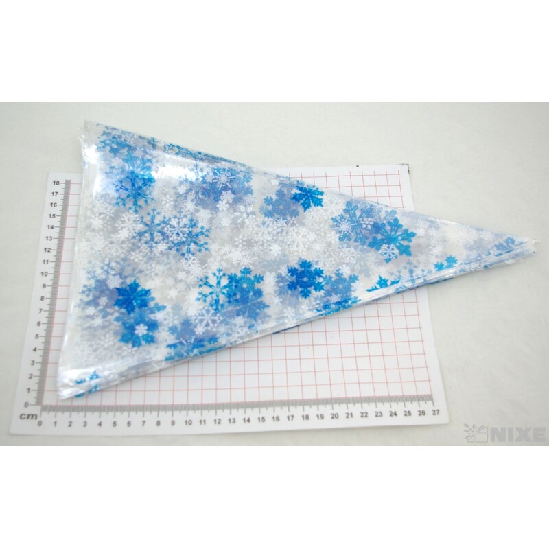 KORNOUT 20x35cm VÁNICE*BÍLÁ+MODRÁ