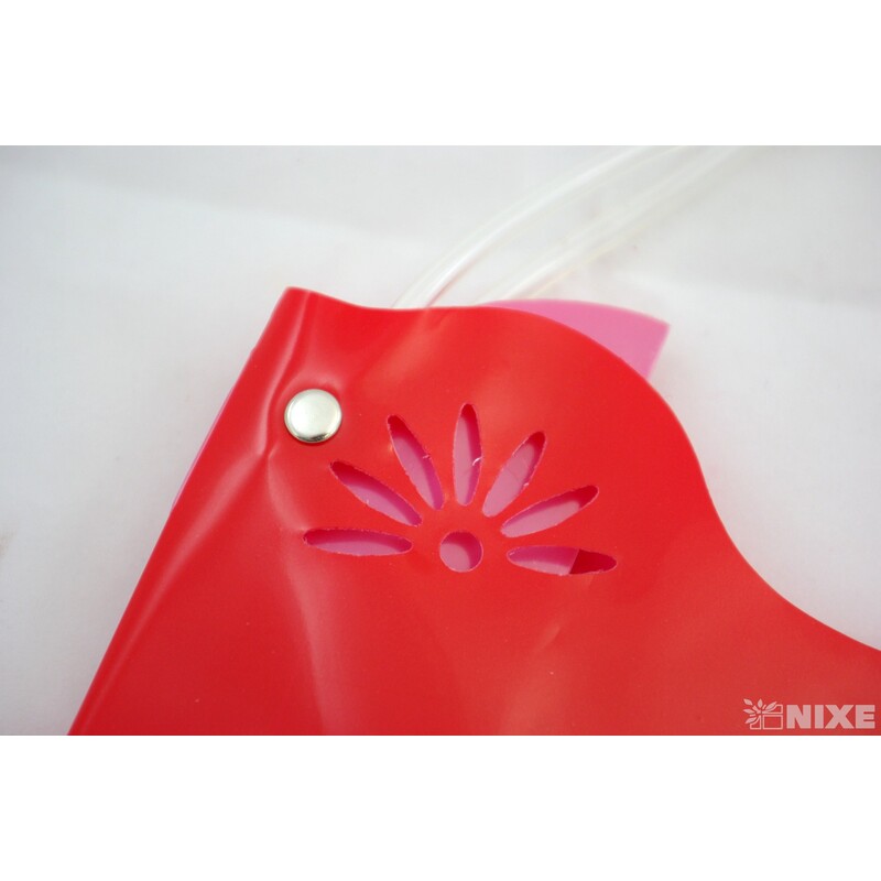 TAŠKA PLAST 18x19x12cm*ČERVENÁ 12 V+