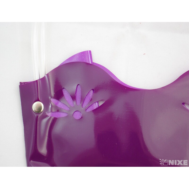 TAŠKA PLAST 18x19x12cm*FIALOVÁ TM. 15 V+