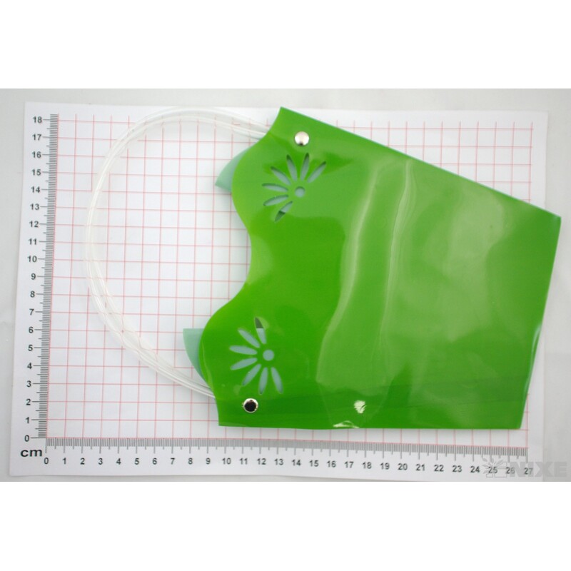 TAŠKA PLAST 18x19x12cm*ZELENÁ 14 V+