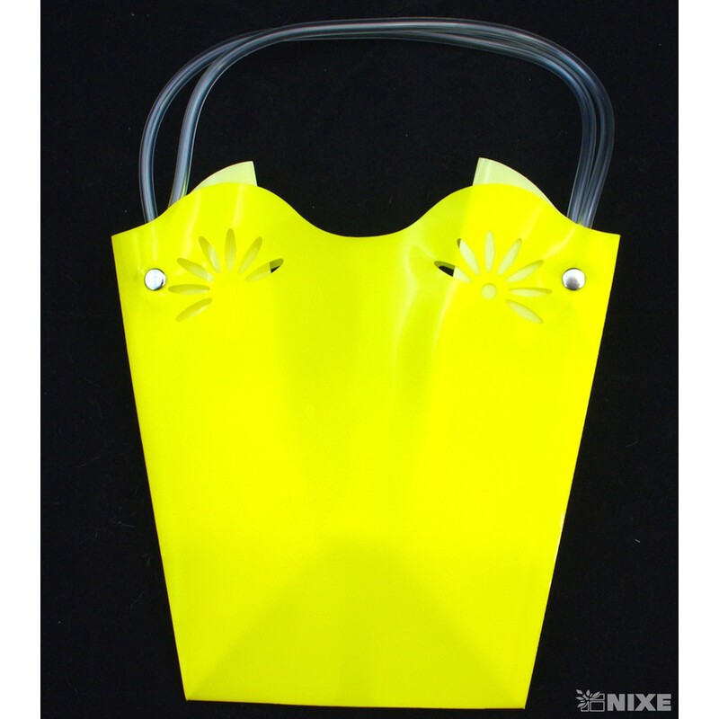 TAŠKA PLAST 18x19x12cm*ŽLUTÁ 05 V+