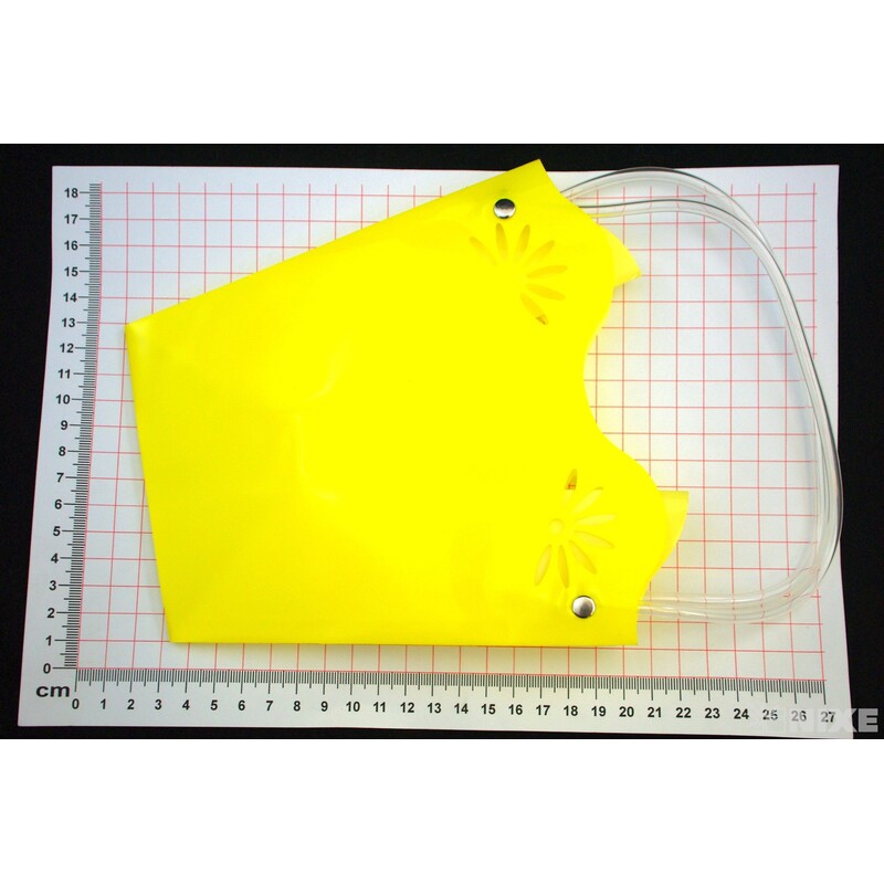 TAŠKA PLAST 18x19x12cm*ŽLUTÁ 05 V+