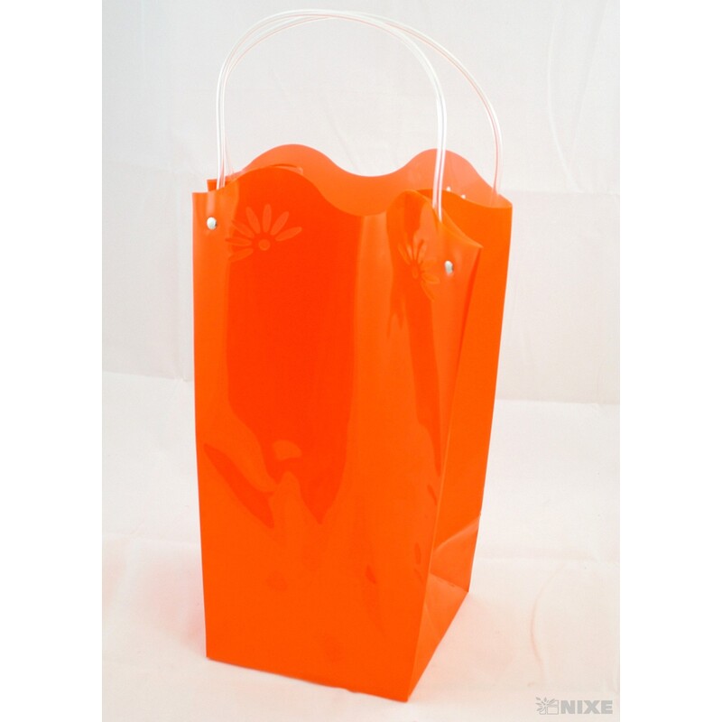 TAŠKA PLAST 25x33x15cm*ORANŽOVÁ 24 V+
