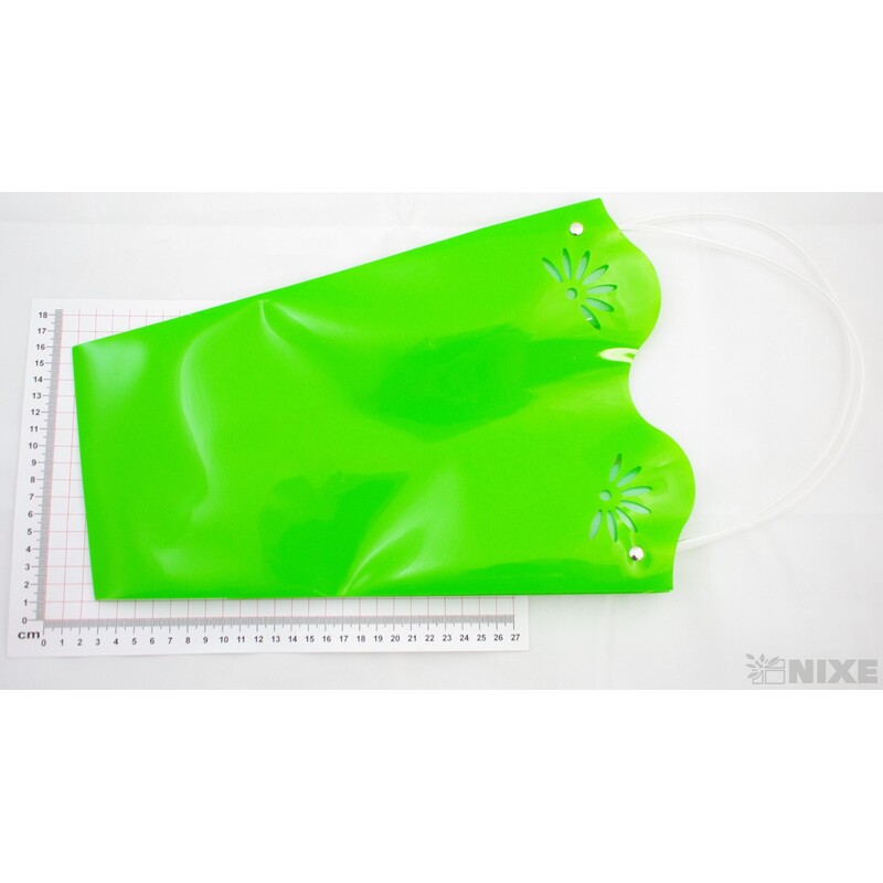 TAŠKA PLAST 25x33x15cm*ZELENÁ 14 V+