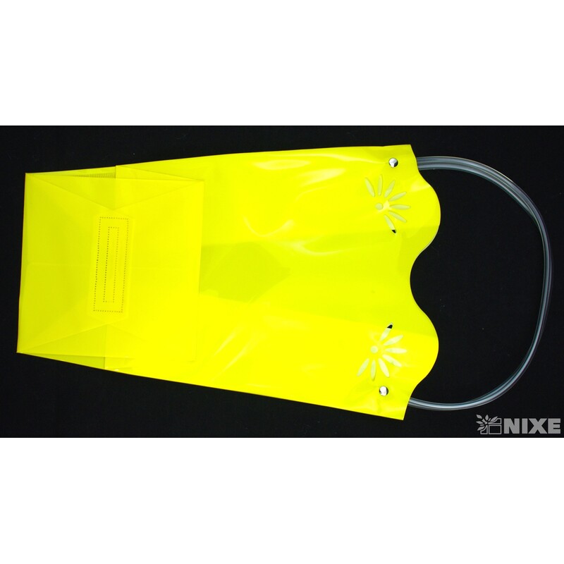 TAŠKA PLAST 25x33x15cm*ŽLUTÁ 05 V+