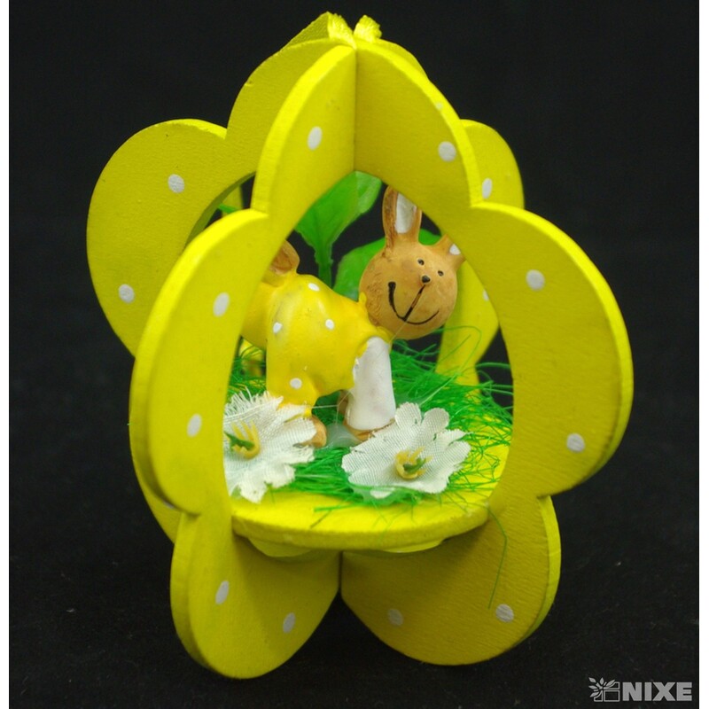 ZÁVĚS ZAJÍC 8x16cm*MIX BAREV