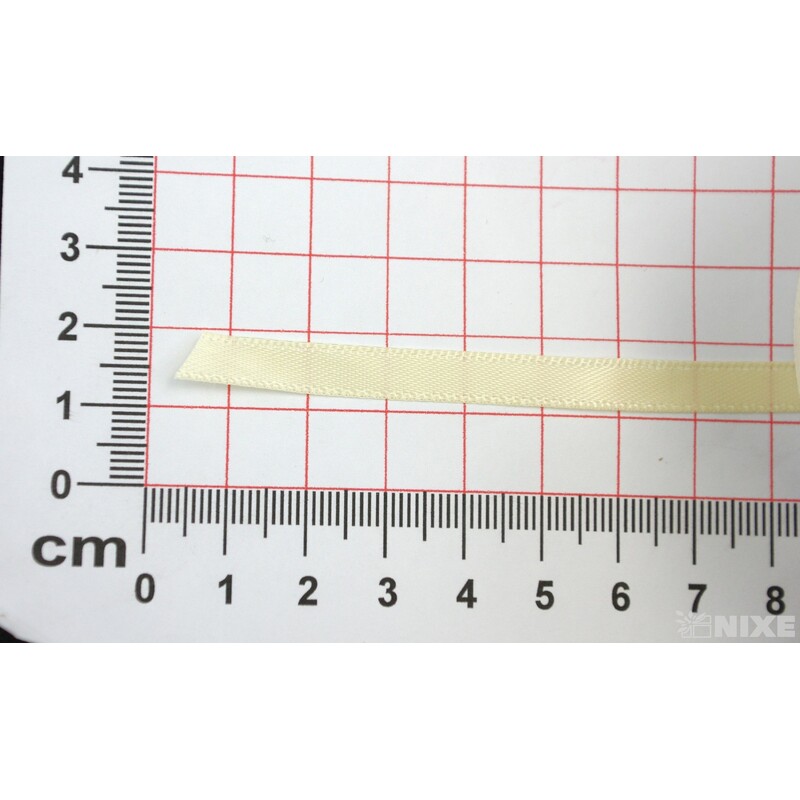 SATÉNOVÁ STUHA OB. 6mmx50m*KRÉMOVÁ 102