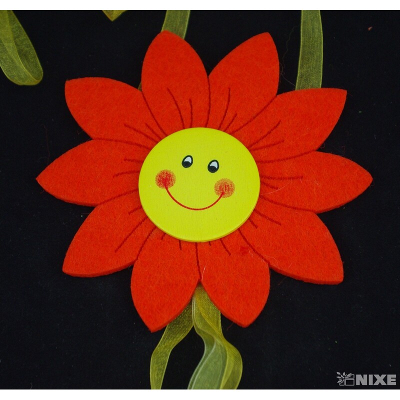 ZÁVĚS FILC SLUNCE 13x90cm*MIX BAREV