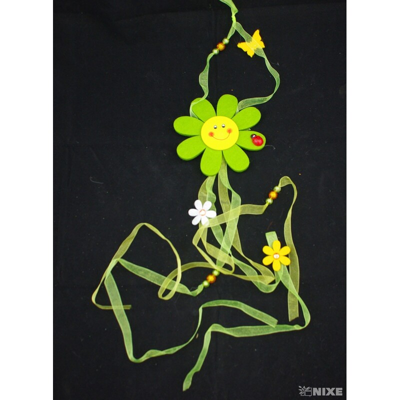 ZÁVĚS KVÍTEK FILC 12x90cm*MIX BAREV