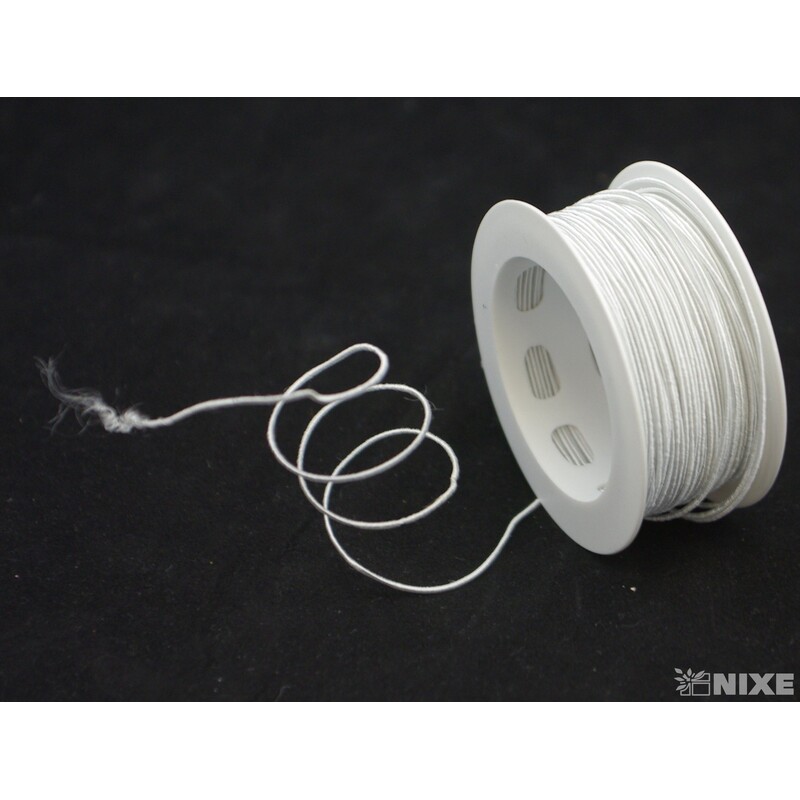 GYMPA SLABÁ CÍVKA 1mmx25m*BÍLÁ 915077