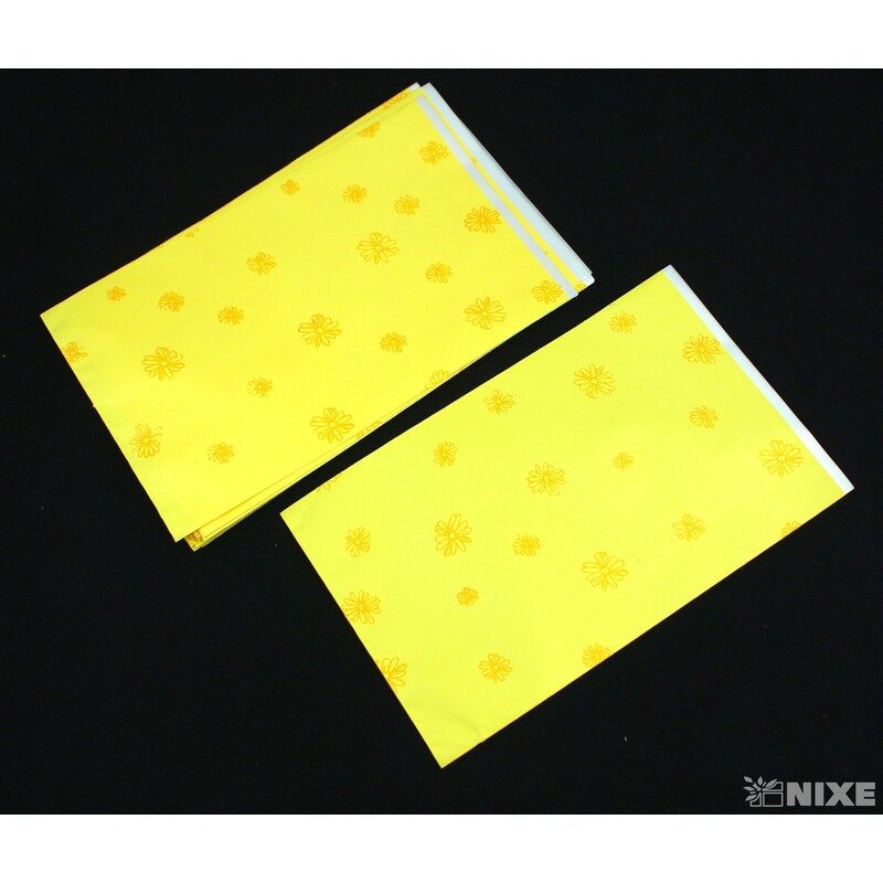 15x25cm KVÍTEK P1 SÁČEK*ŽLUTÁ