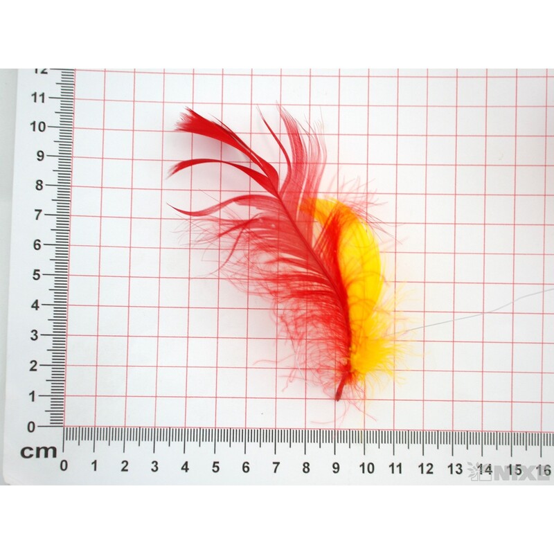 A043 PEŘÍČKA NA DRÁTKU 10m*ŽLUTÁ+ČERVENÁ