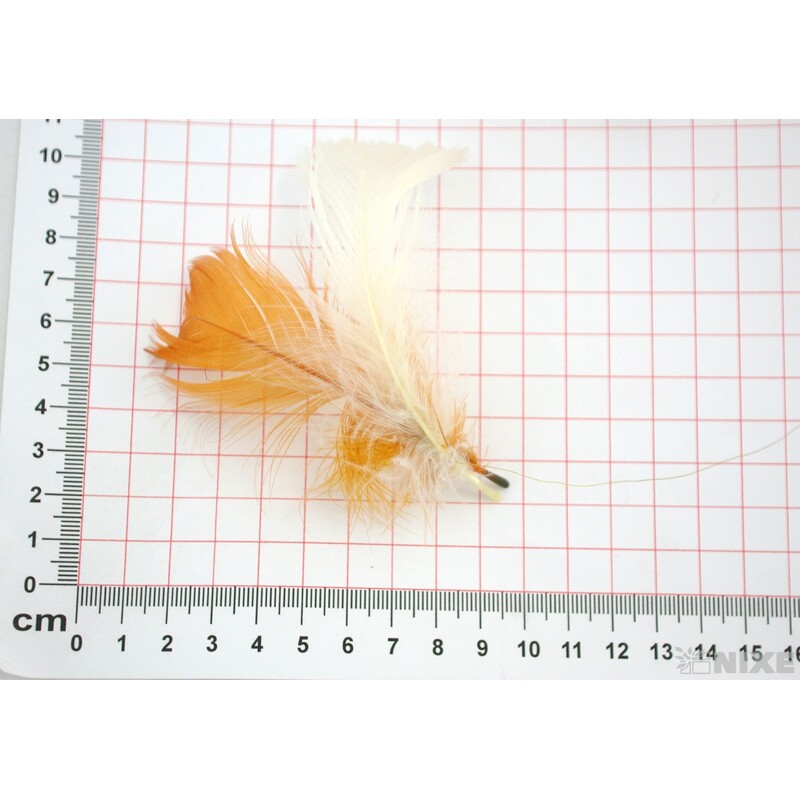 A043 PEŘÍČKA NA DRÁTKU 10m*SMETANOVÁ+OKROVÁ