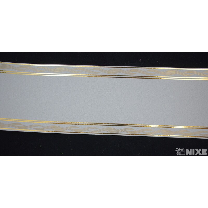 POHŘEBNÍ PÁSEK 80mmx50yd TISK*KRÉMOVÁ