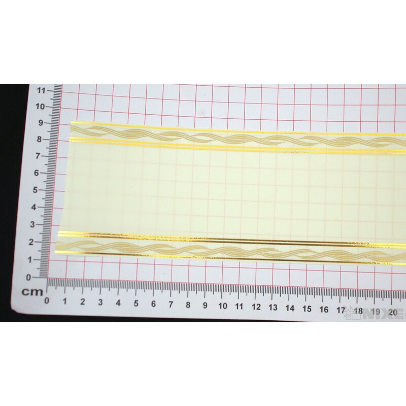 POHŘEBNÍ PÁSEK 80mmx50yd TISK*KRÉMOVÁ