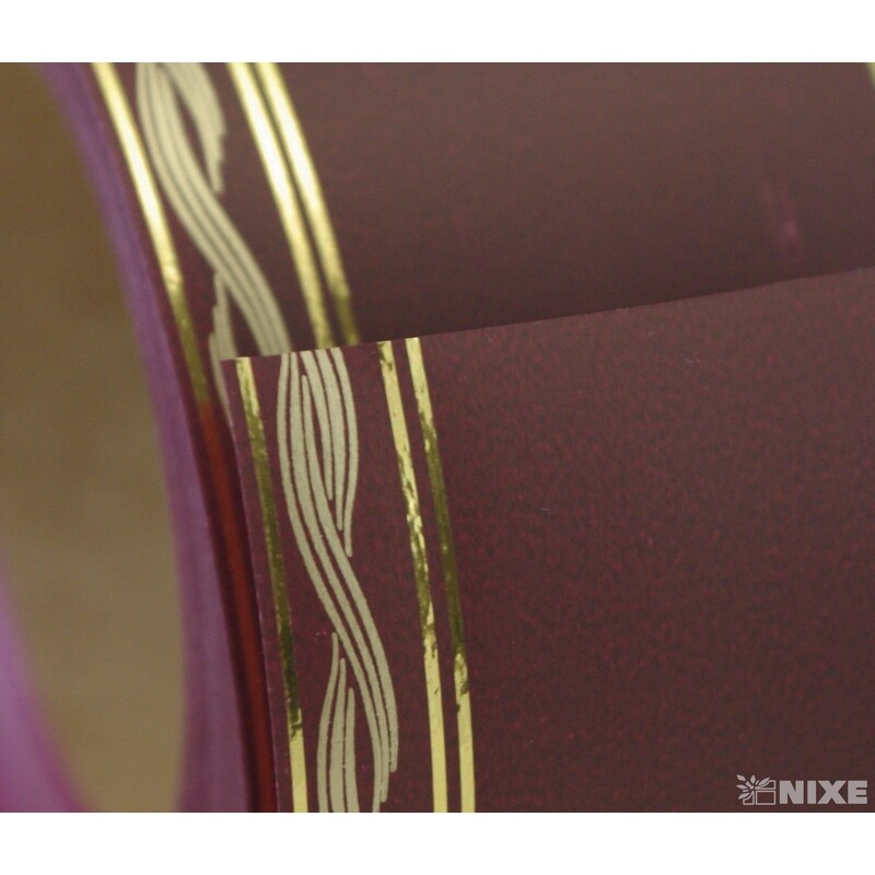 POHŘEBNÍ PÁSEK 80mmx50yd TISK*BORDOVÁ