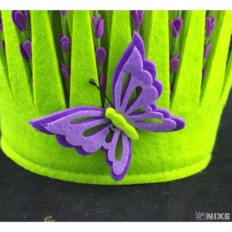 OBAL FILC pr. 11x12cm*ZELENÁ