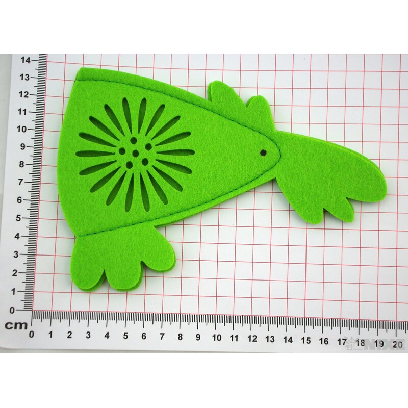 KOHOUT FILC 11x18cm*MIX BAREV