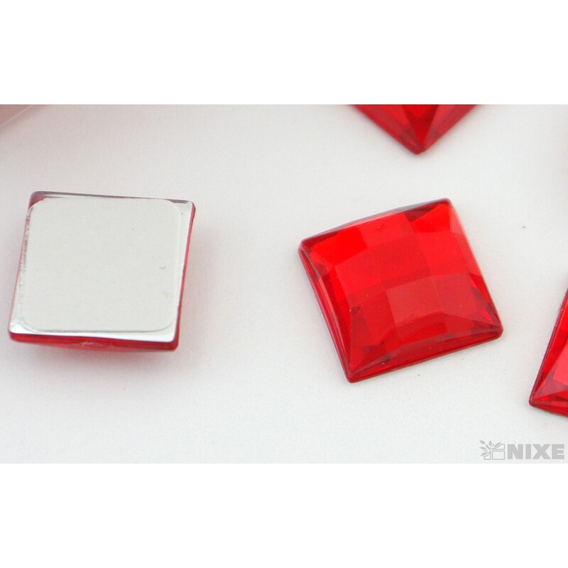 MOZAIKA 1,5cm 60ks NALEPOVACÍ*ČERVENÁ