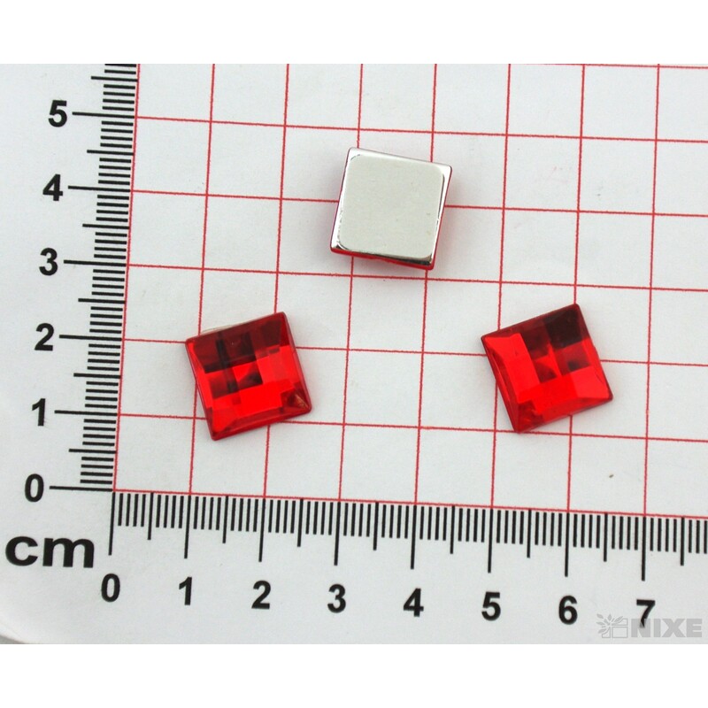 MOZAIKA 1,5cm 60ks NALEPOVACÍ*ČERVENÁ