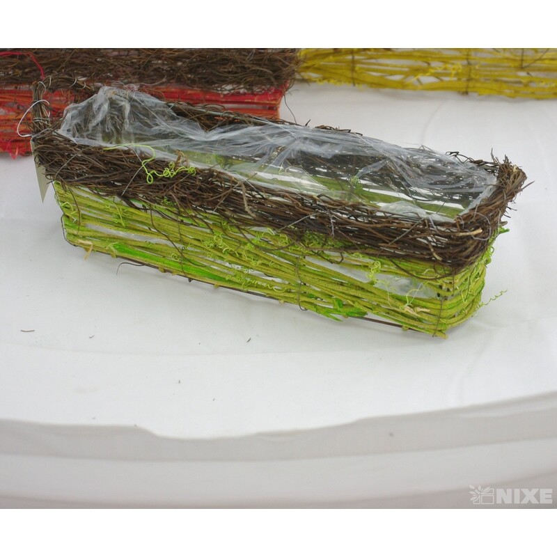 TRUHLÍK OBDÉLNÍK 8x28x7cm*MIX BAREV