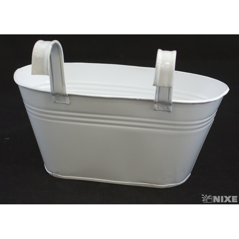 PLECHOVÁ MISKA OVÁL  24x12x11cm*MIX BAREV