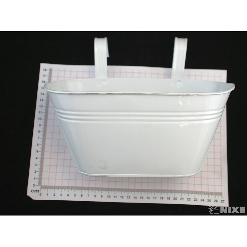 PLECHOVÁ MISKA OVÁL  24x12x11cm*MIX BAREV