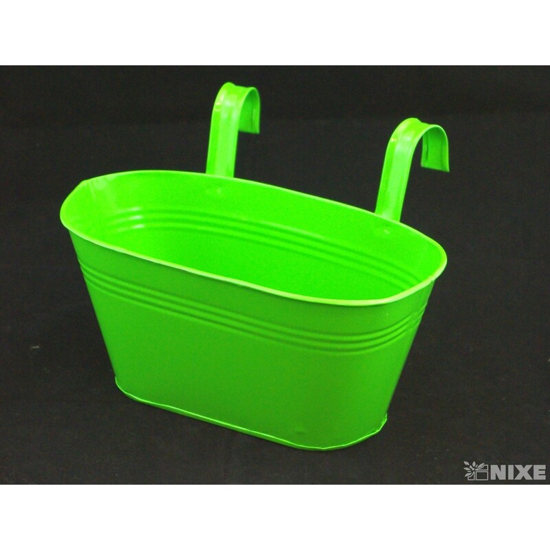 PLECHOVÁ MISKA OVÁL  24x12x11cm*MIX BAREV