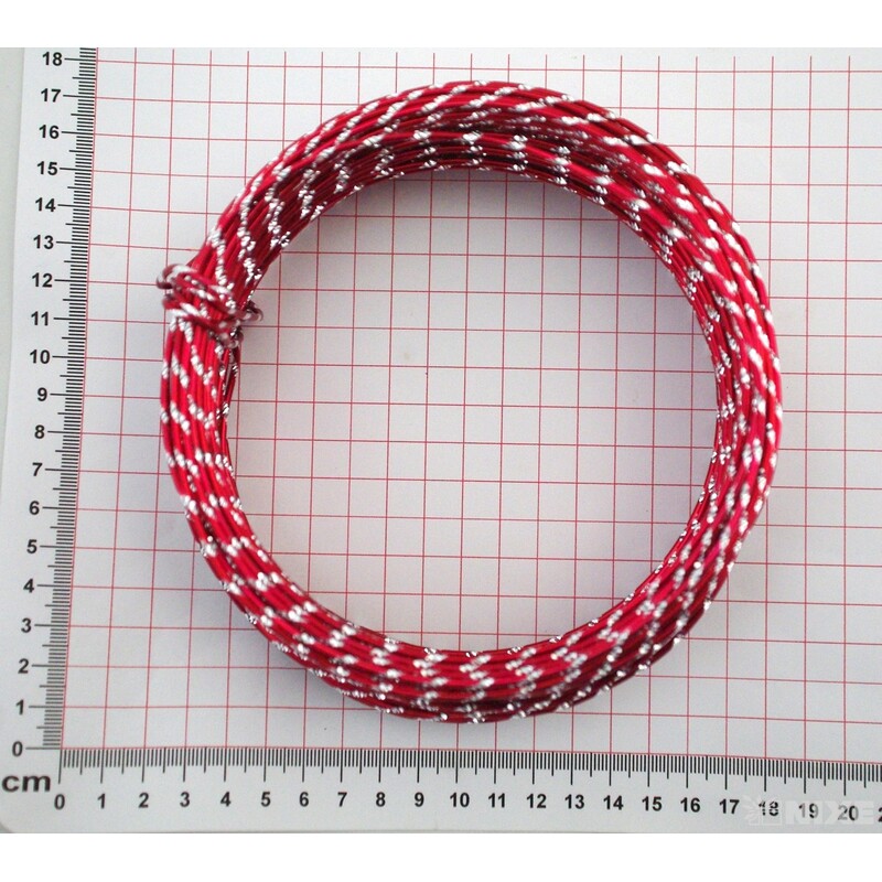 DRÁT DIAMOND 2mmx30m*ČERVENÁ