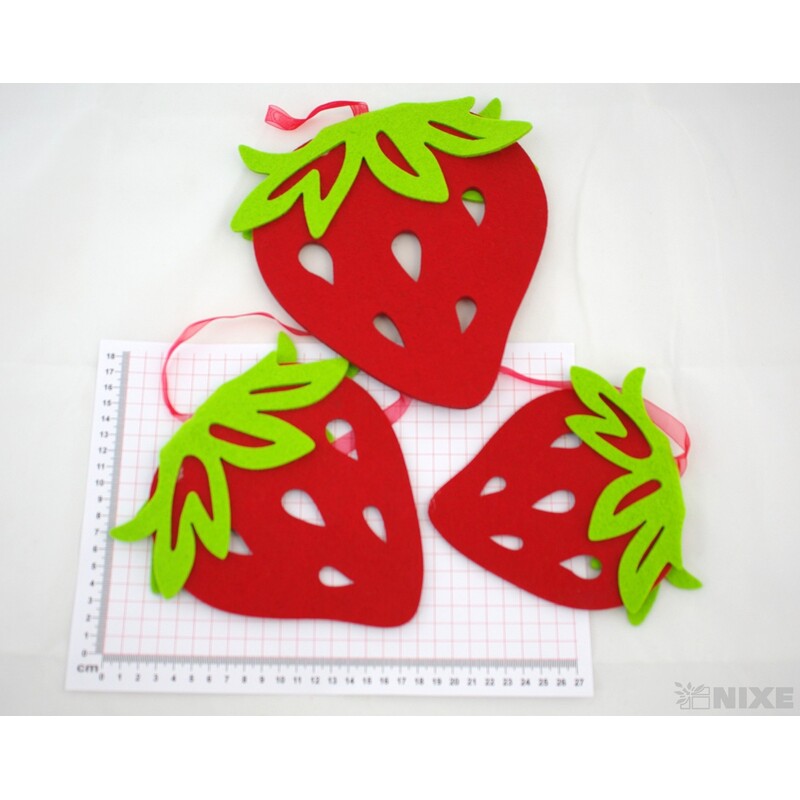 GIRLANDA FILC JAHODA 21x103cm