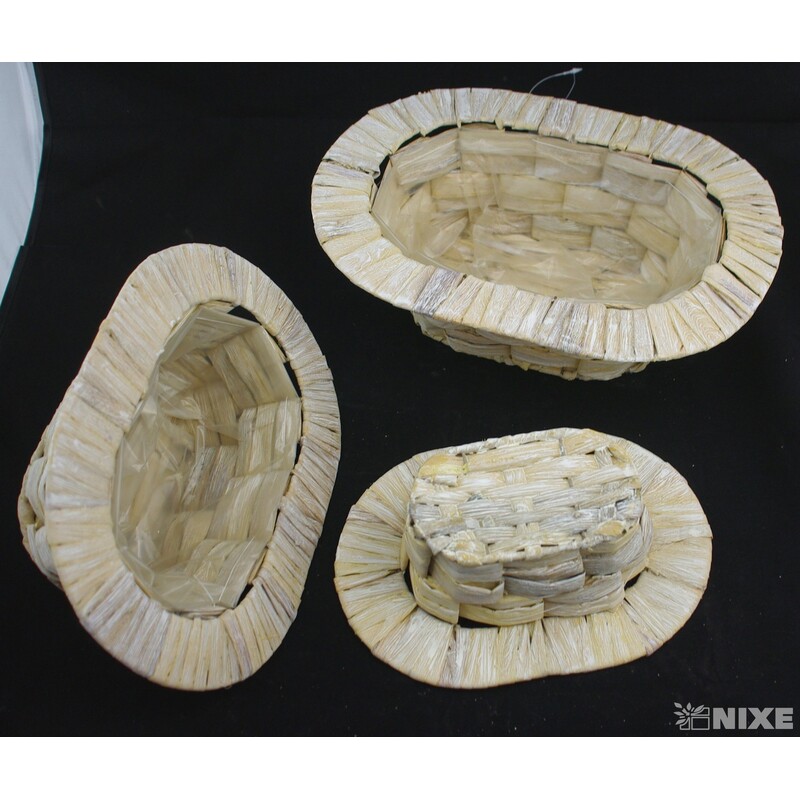 KVĚTNÍK ŠUSTÍ 10X26X37cm 09X21X31 08x16X27*MIX BAREV