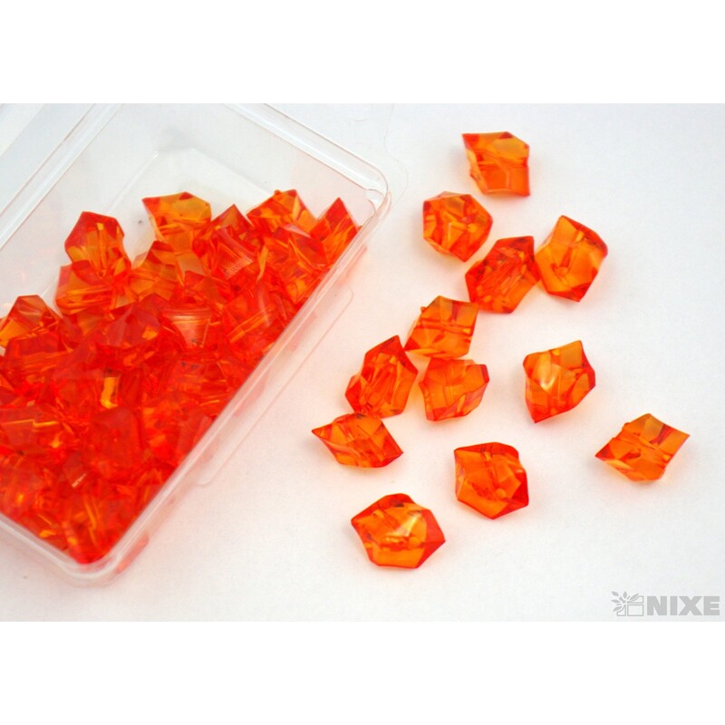 KAMÍNKY 15x17mm 45g S DIRKOU*ORANŽOVÁ