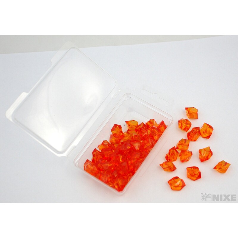 KAMÍNKY 15x17mm 45g S DIRKOU*ORANŽOVÁ