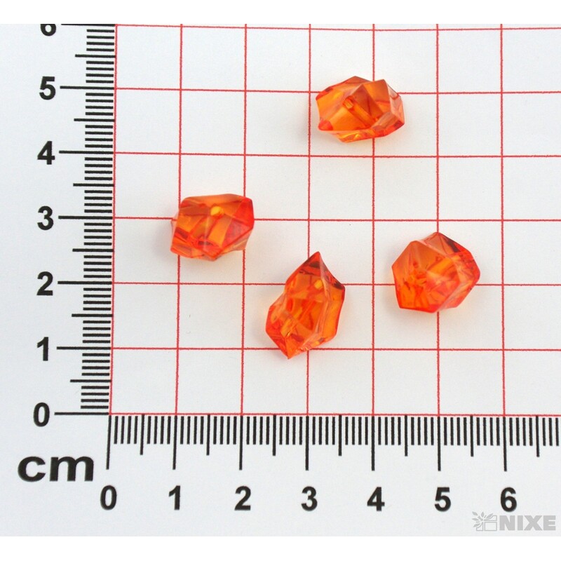 KAMÍNKY 15x17mm 45g S DIRKOU*ORANŽOVÁ