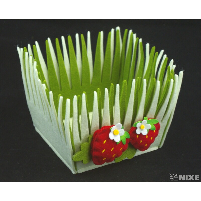 OBAL FILC 12x13x12cm*ZELENÁ