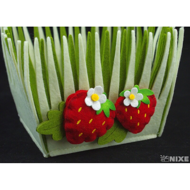 OBAL FILC 12x13x12cm*ZELENÁ